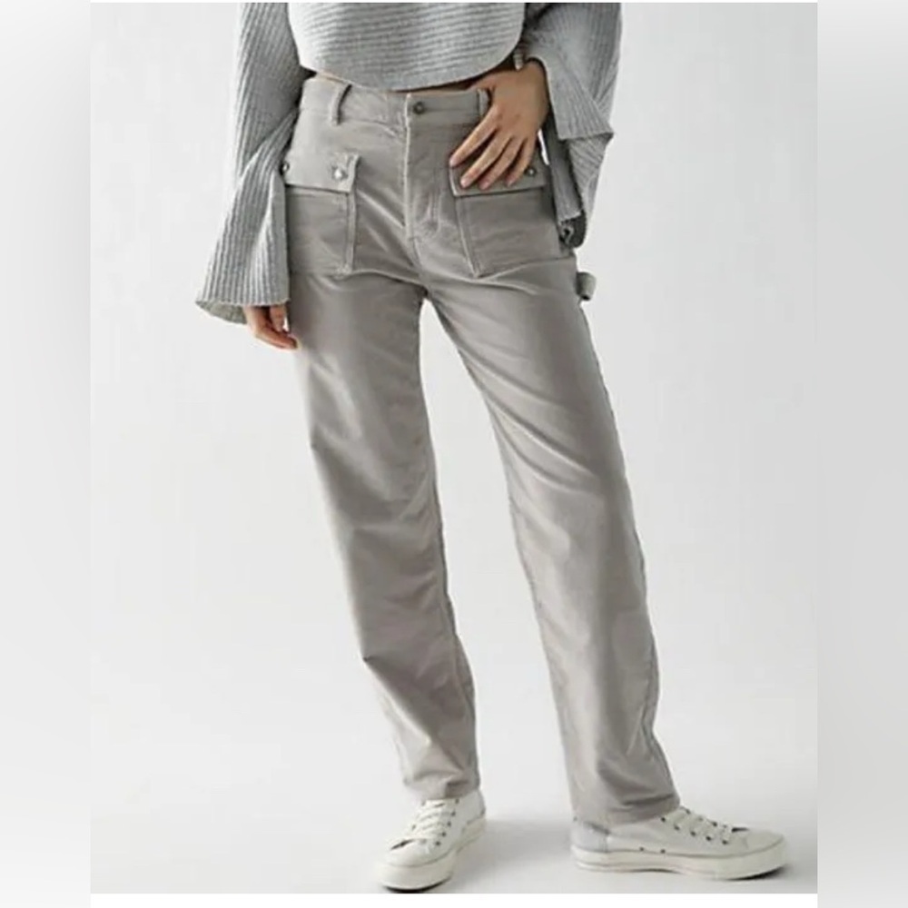 Free people Kyo ocean pearl utility cargo pants sz 0